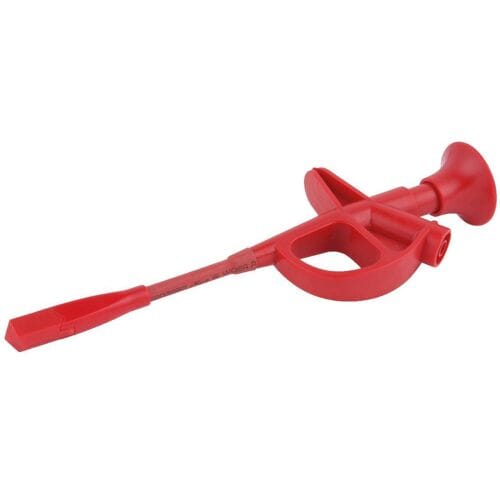 KS Tools 150.1669 Veiligheids-krokodilklem Steekaansluiting 4 mm Rood