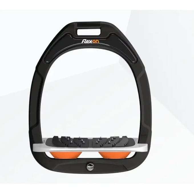 Ultra Grip Verstelbare Beugels Zwart/Grijs/Oranje Flex-On Green Composite