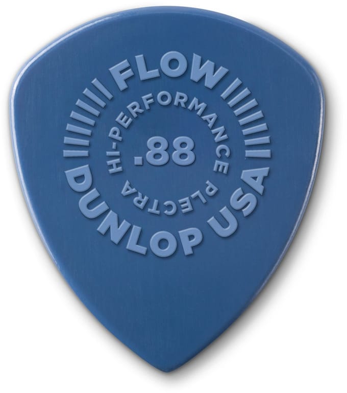 Jim Dunlop Flow - Plectrums - Nylon - 0,88 mm - Player's Pack 12 Stuks