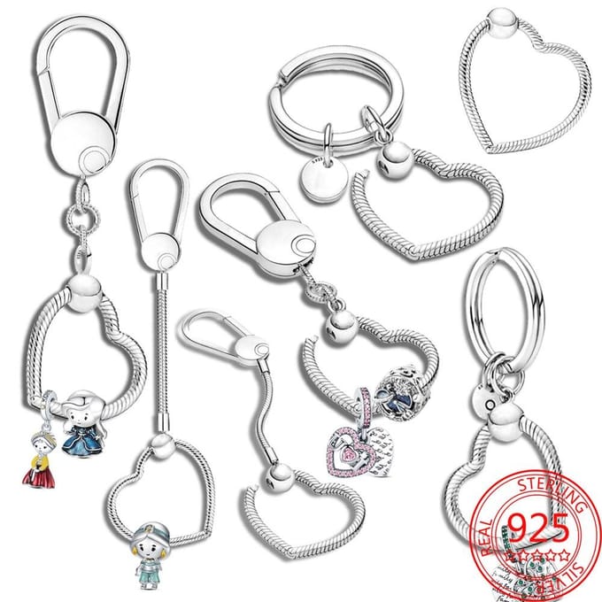 Bijoux de mode simples en argent sterling 925 pour accessoires pour femmes white