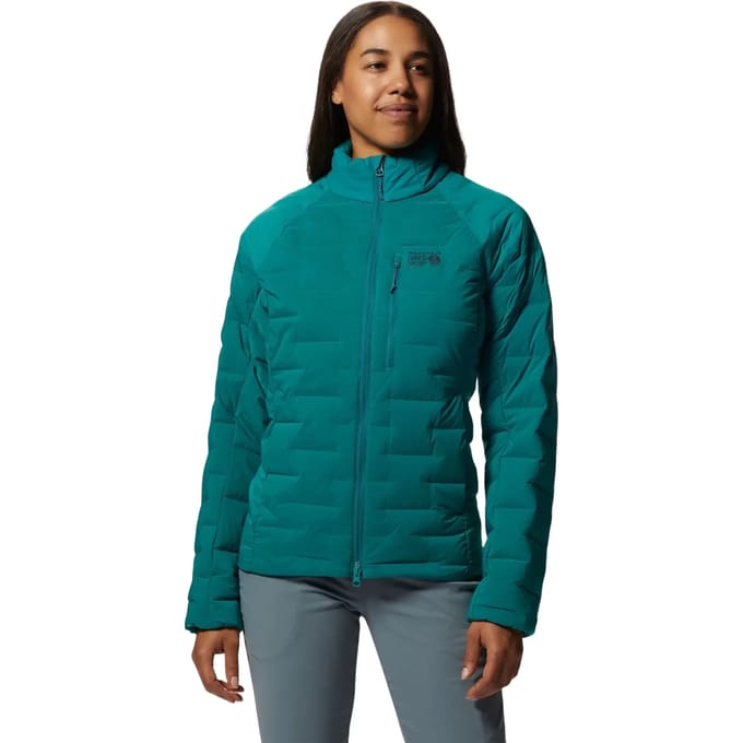 Dames wandeljack Mountain Hardwear Stretchdown