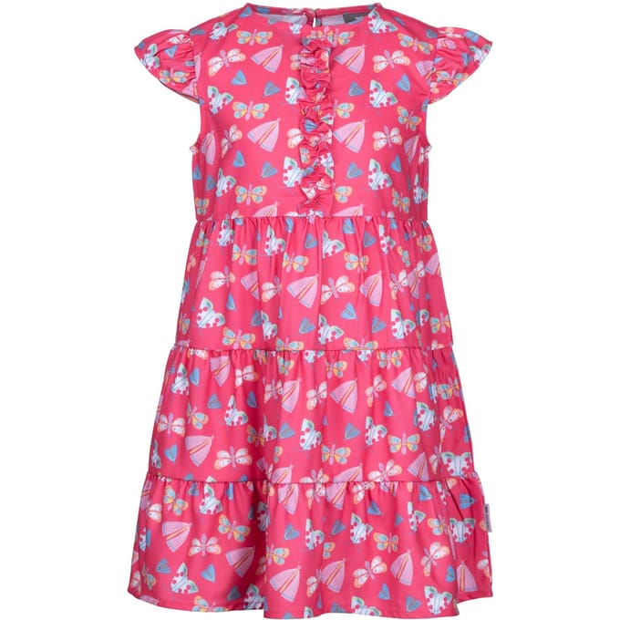 Trespass Casual jurk met subtiele vlinders voor meisjes