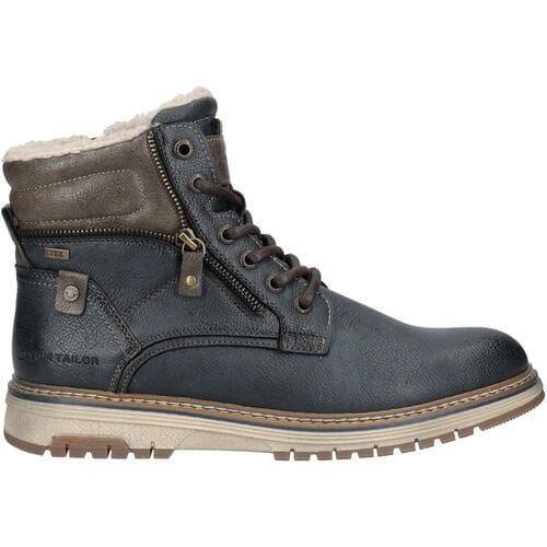Tom Tailor - Waterdichte enkellaarsjes met voering - Maat 41 - navy