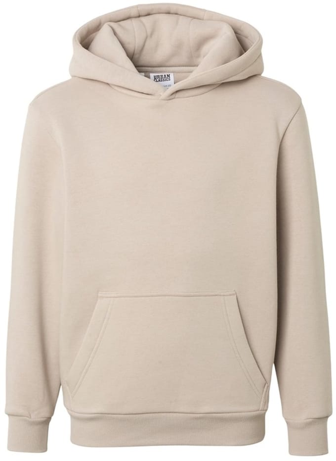Urban Classics - Fluffy Kinder hoodie/trui - Kids 146/152 - Grijs