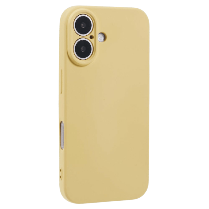 Mocaa Apple iPhone 16 Lens Protection Hoesje Geel