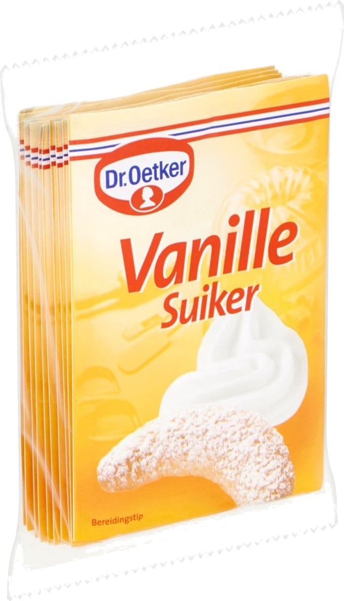 Dr. Oetker Vanillesuiker 8 pakjes x 80 gram