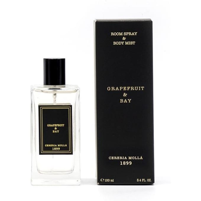 Geurspray (100 ml) Grapefruit & Laurier Cereria Molla