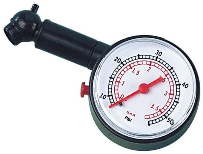 Kunststof bandenspanningsmeter