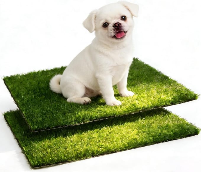 Hondentoilet kunstgras - Zindelijkheidstraining hond - Geurafstotend - Binnen mat