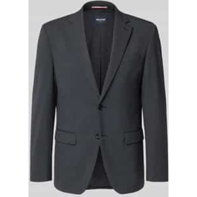 Regular Fit 2-knoop colbert met klepzakken