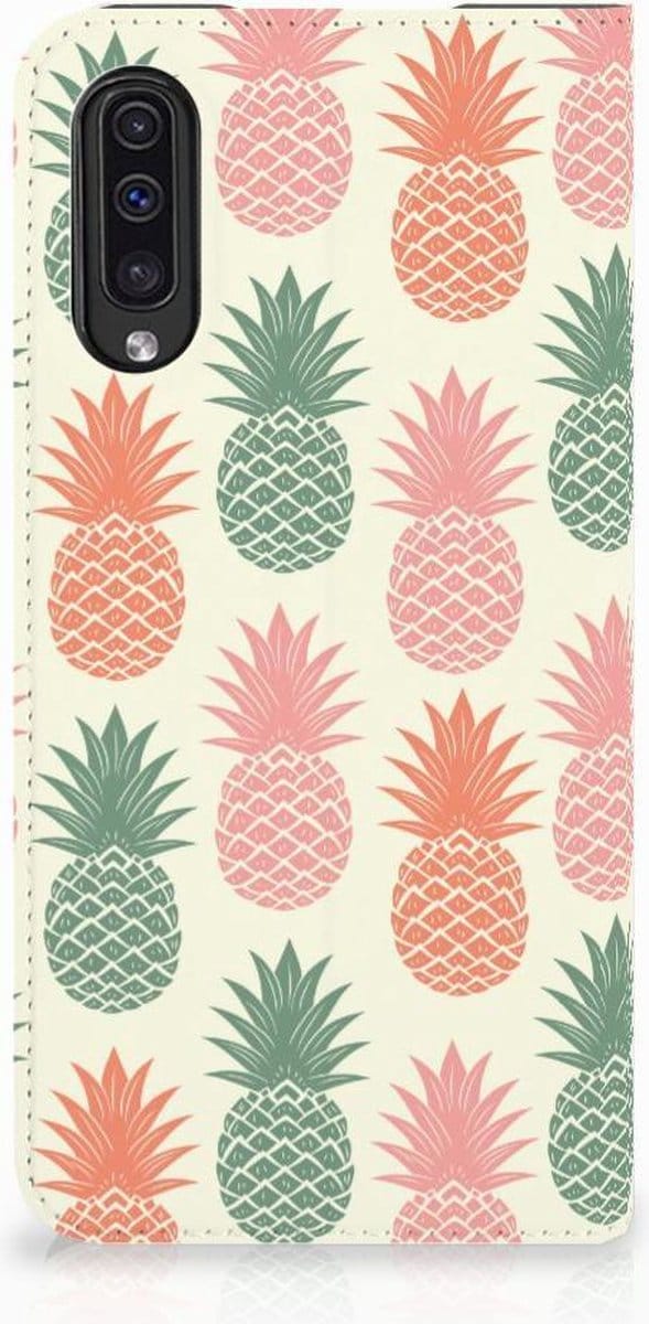 Samsung Galaxy A50 Flip Style Cover Ananas