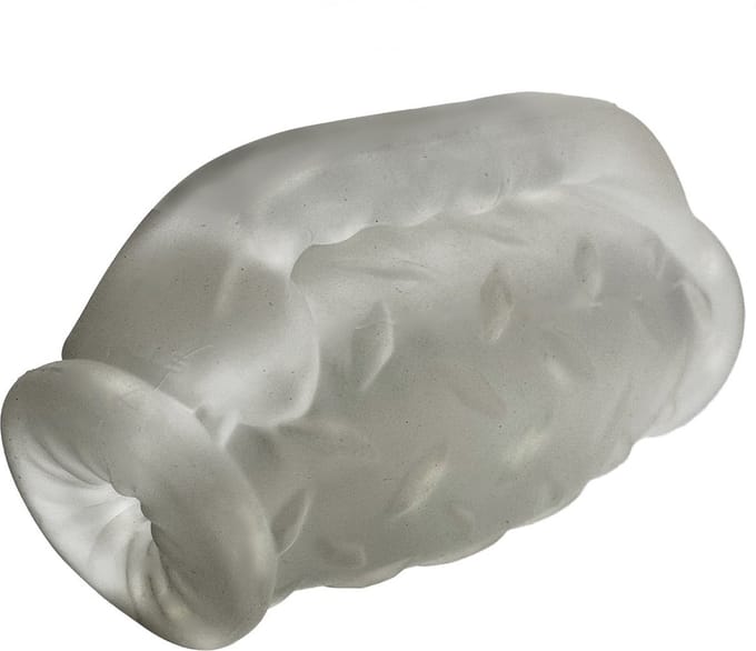 Oxballs Masterjack Stroker - Dubbelzijdig Siliconen - Clear Ice