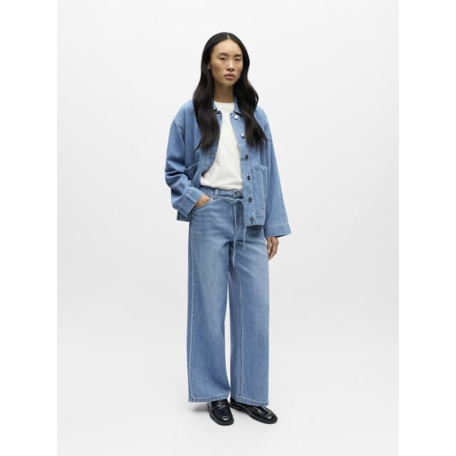 Object objrosie mw wide jeans noos 23046943 light blue denim