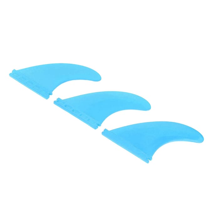 3 Stuks Surfplank Vinnen PVC Thruster Vinnen Surfen Board Accessoires voor Longboard Stand Up Paddle