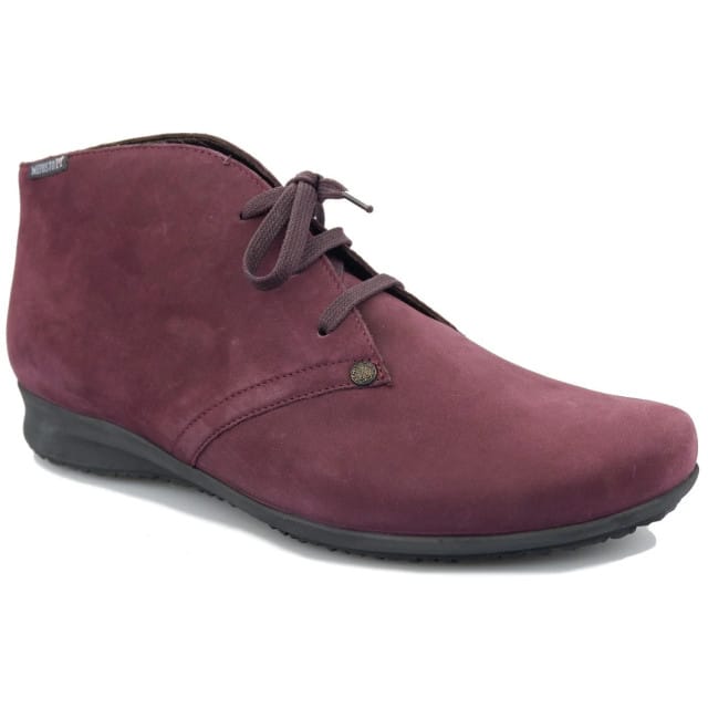 Mephisto Flossie - dames laars - paars - maat 37.5 (EU) 4.5 (UK)