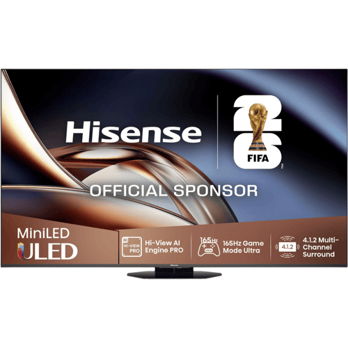 Hisense 55U8Q – 55 inch – 4K Mini-LED – 165Hz