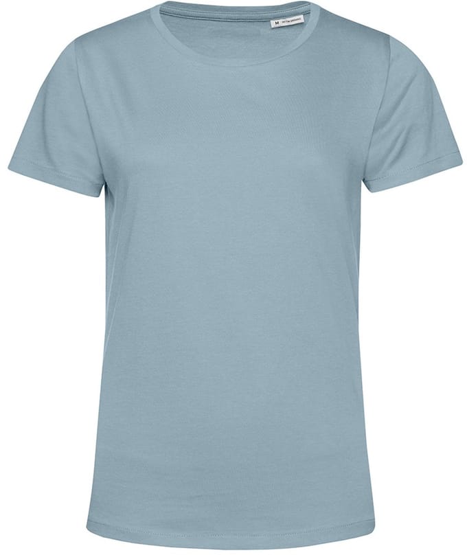 B&C Dames/dames E150 Organic T-Shirt met korte mouwen (Eigeelblauw)