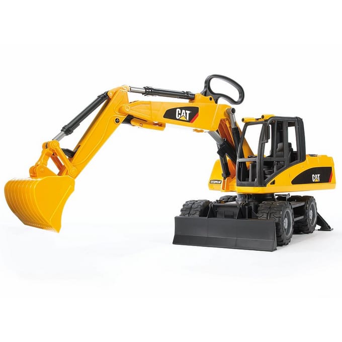 Bruder 02445 – Cat® Graafmachine op Wielen - Werkvoertuig
