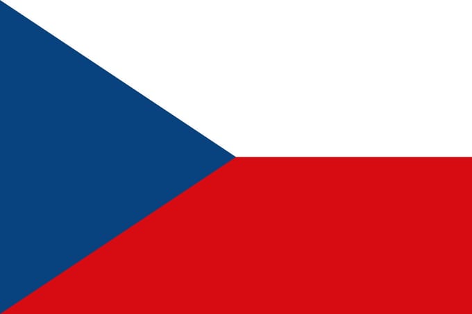 Vlag Tsjechië 300x450cm