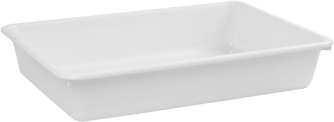 V-Part - Slagerijbak 10 liter - 43x31cm - Hips - Wit - 1 x 6 stuks