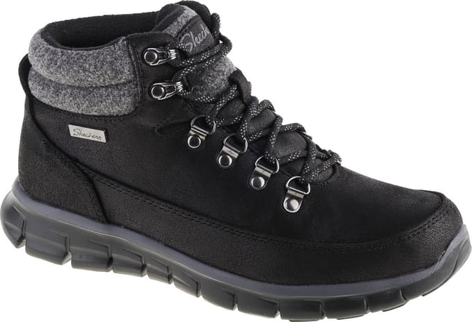 Skechers Dames Synergy - COOL SEEKER Enkellaarzen Sneaker 167425 BLK