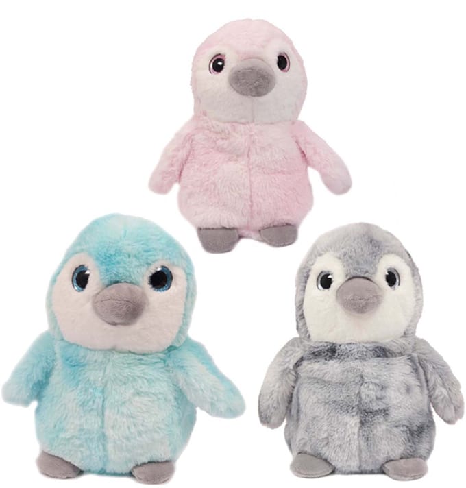 PIA Soft Toys - Set van 3 Pluche Pinguïn Knuffels - 3 ass. - 26 cm