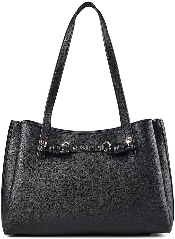 GUESS schoudertas Camelia 3 Compartment Tote Black zwart