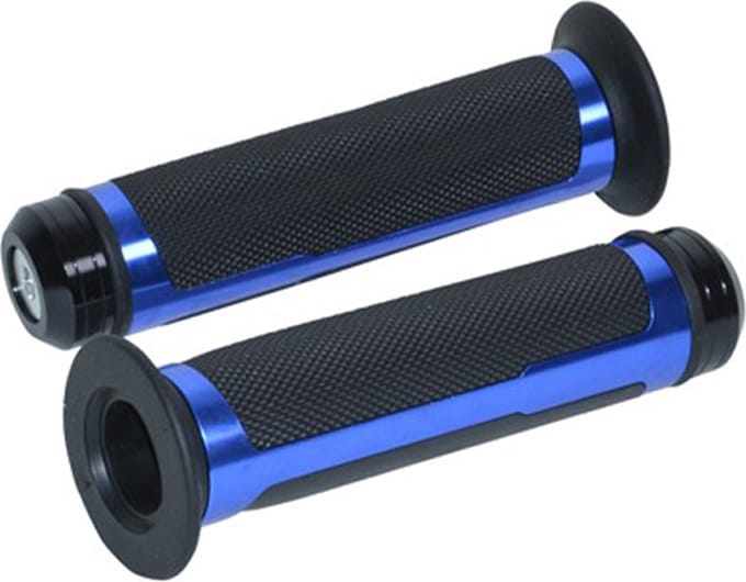 Handvat Set (SportLine) Scooter Zwart / Blauw (Inclusief balansgewicht)
