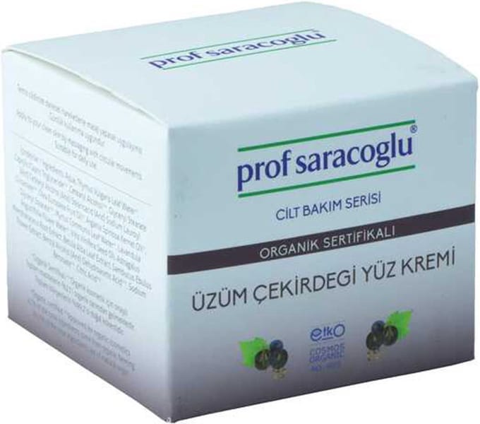 Prof Saracoglu - Dag Creme met Druivenpitolie 50ml