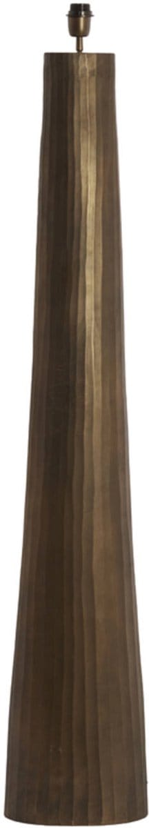 Vloerlamp - bruin - Mijas - metaal - Ø 28cm - E27 - 8217383 - Light & Living