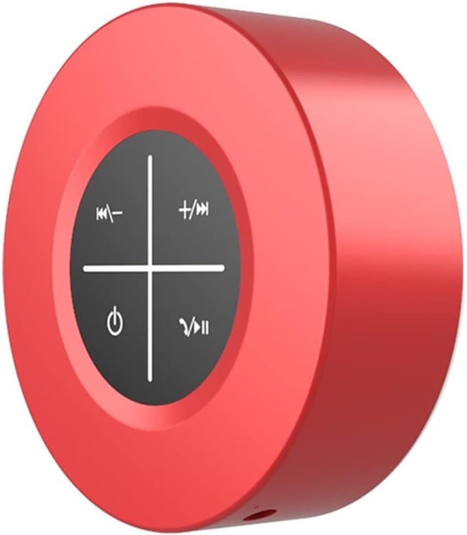 Draagbare Luidspreker - Draadloze Speaker - Muziek Streamen - Waterdicht Ontwerp - Medium Formaat - Roze