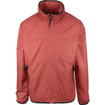 Napapijri Jas A-Vallee Rood - Maat M - Heren - Regenjas