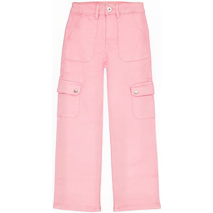 Vingino Camilla Cargo Bleached Mauve Maat: 13 | Broeken Outlet | Unisex | Roze