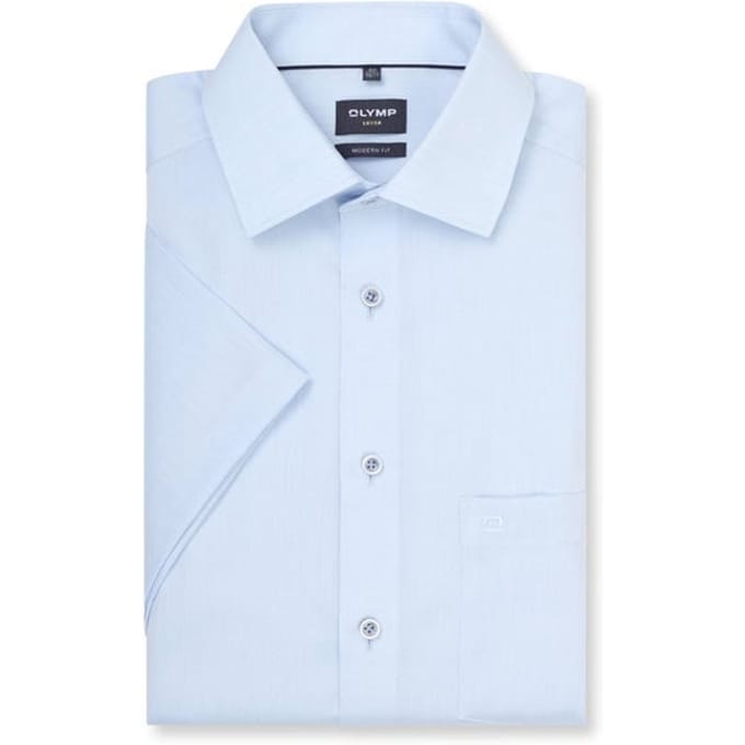 OLYMP Luxor Overhemd, Modern Fit, New Kent, Bleu