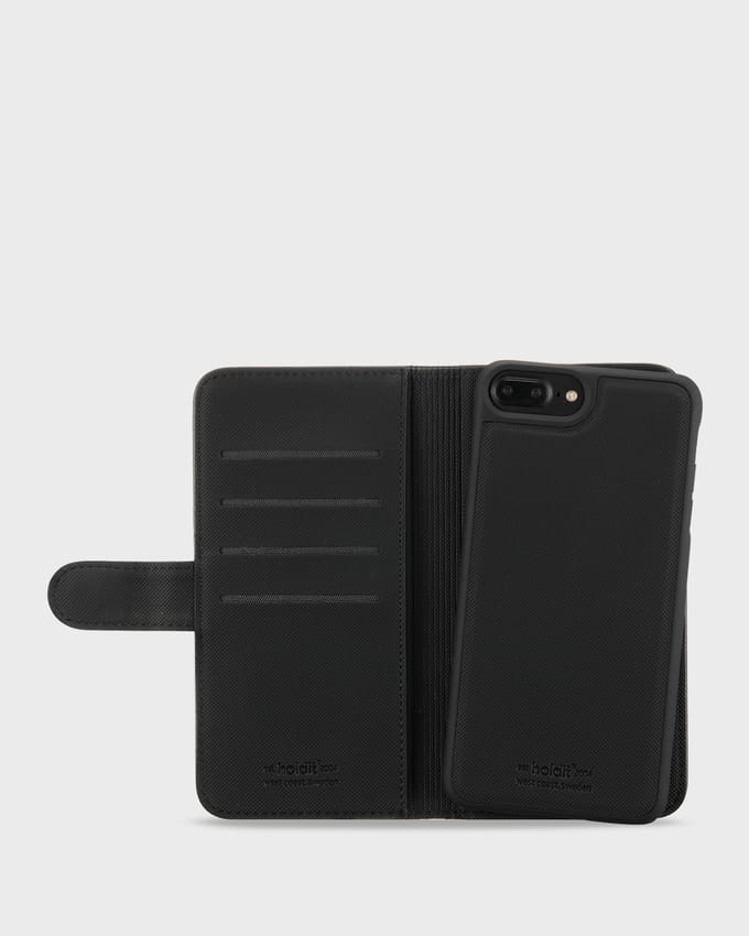 Wallet Case Magnet Black iPhone 6/6S Plus