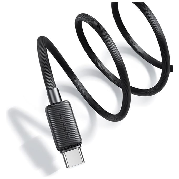 USAMS KY Serie - USB-C naar USB-C Kabel - 1m - 60W - Wit