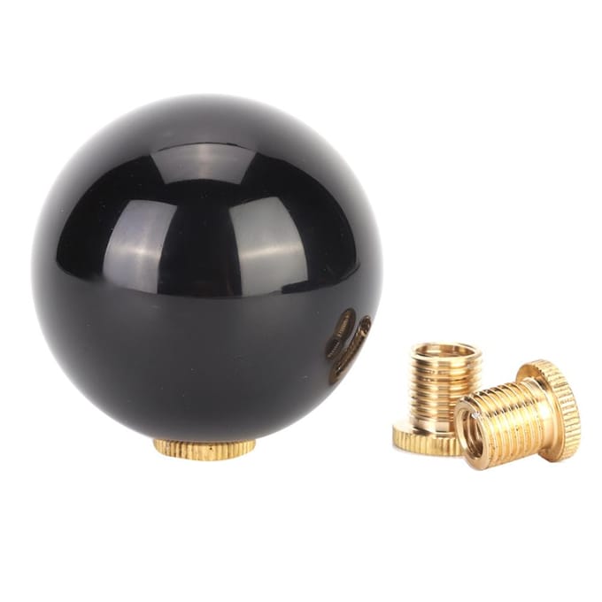 Universele Ronde Bal Auto Automobiel Versnellingspookknop Handvat Hendel Schakelaar Vervanging black