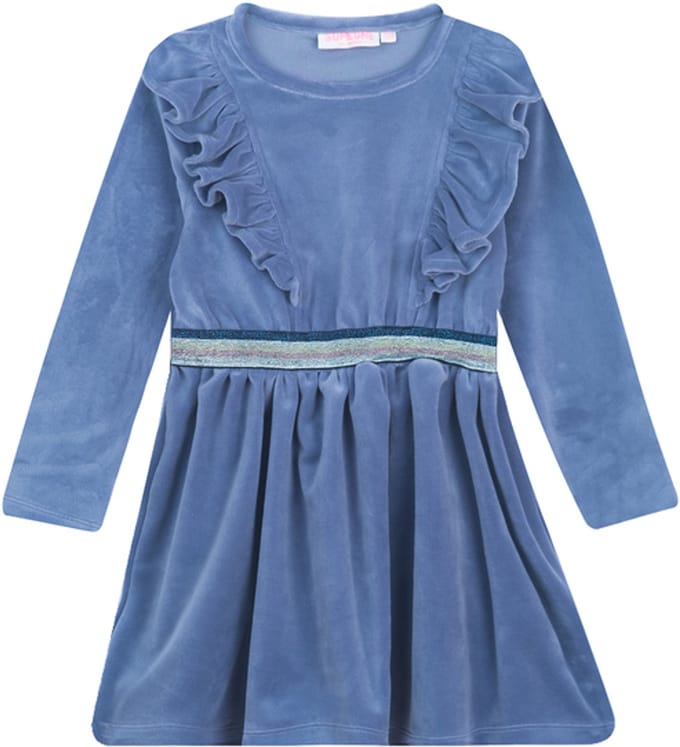 Someone TALIA-SG-52-L Meisjes Jurk - OLD LIGHT BLUE