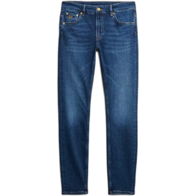 Skinny jeans dames Superdry Mid Rise
