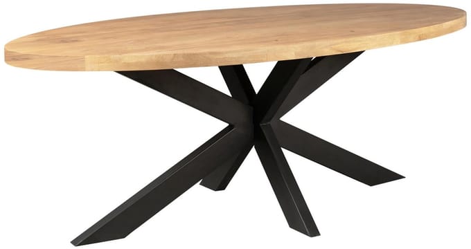 Starfurn - Eettafel Dakota - Bruin - 90x180x76 cm