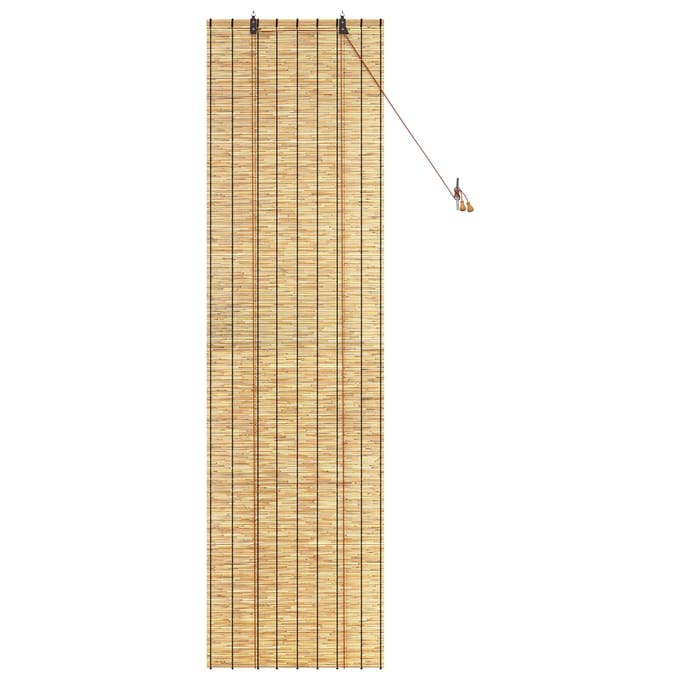 vidaXL - Rolgordijn - Naturel - 60 - x - 220 - cm - Riet