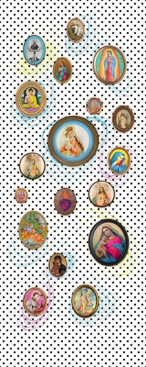 Fotobehang Polka Dots