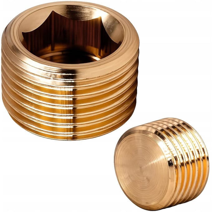 Rosfix Messing Schroefdop - Externe 3/8"" Schroefdraad, Corrosiebestendig