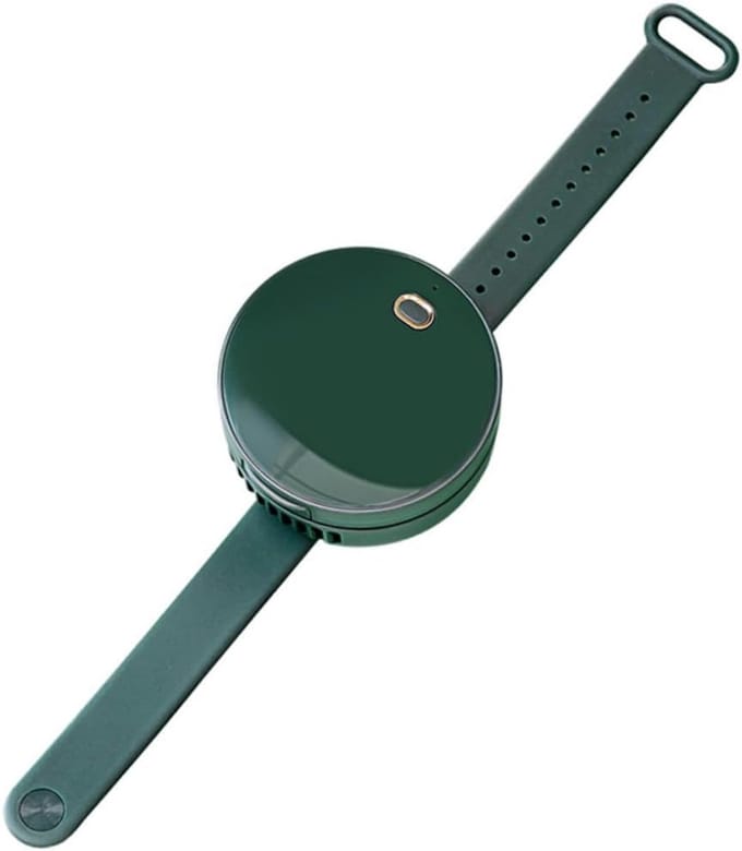 VHV - Spiegelventilator - mini ventilator met spiegel - USB aansluiting - voor make-up, tas, reis, bureau