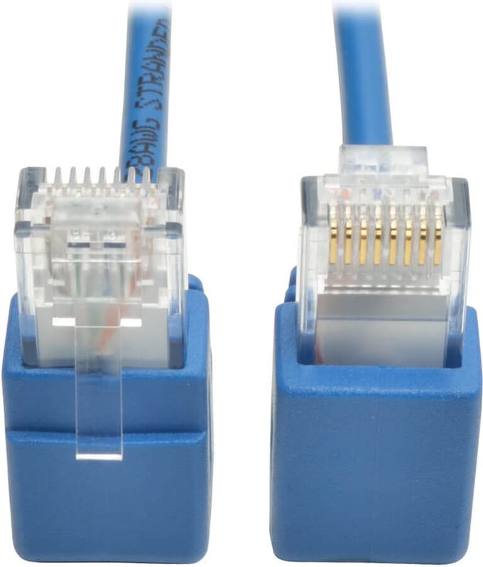 Tripp Lite RJ45, Cat6, 0.61 m netwerkkabel 0,61 m U/UTP (UTP) Blauw