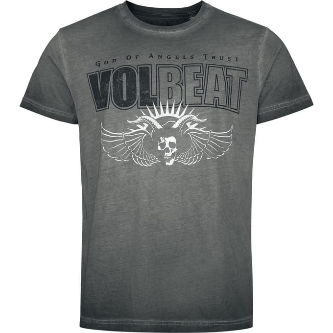 Volbeat T-shirt - Logo - S tot 4XL - voor Mannen - grijs