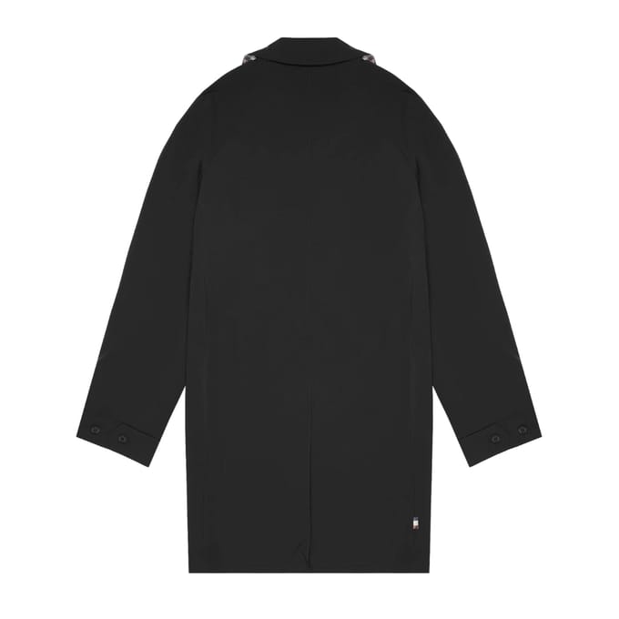Aquascutum Active Stretch Caban Trenchcoat Zwart
