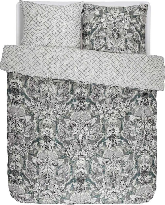 Jaxx Duvet cover 2p set 200x220+2/60x70 Green