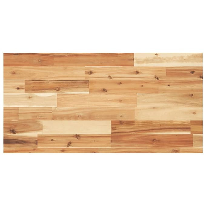 vidaXL - Wastafelblad - met - olieafwerking - 80x40x4 - cm - massief - acaciahout