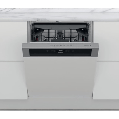 Whirlpool WBC3C34PFX - semi-geïntegreerde vaatwasser - roestvrij staal A+++